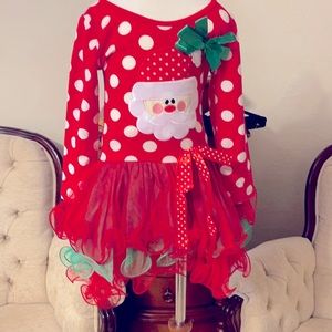 New Christmas dress size 90 (toddler 2T) tag
